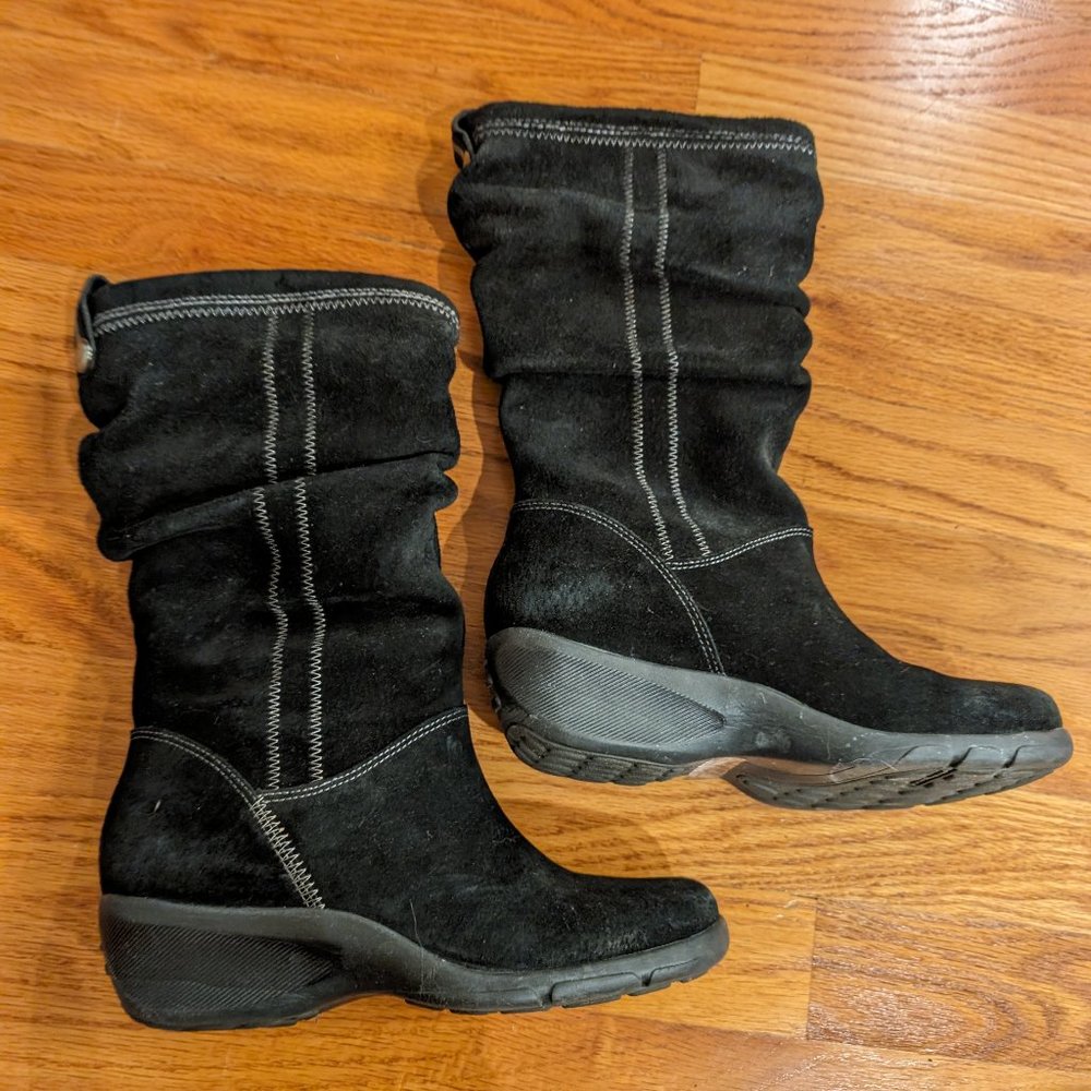 Privo by Clarks suede boots, size 5.5
